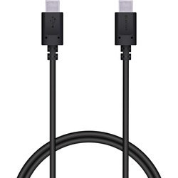 ＵＳＢケーブル　Ｃ−Ｃ　認証品　１．０ｍ　ブラック