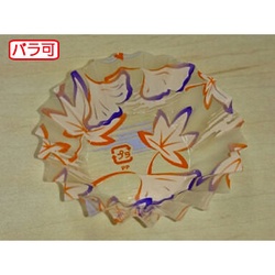 セイコー おかずカップ ラミケース OPP 6A 紅葉銀杏柄 500枚