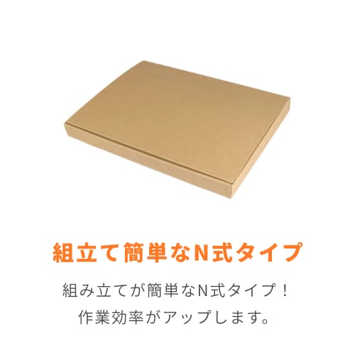 ネコポス・クリックポスト】厚さ3cm・N式ケース（A4サイズ）シャツ用