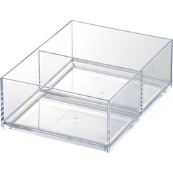 ストレージトレー深Ｓ２分割クリア