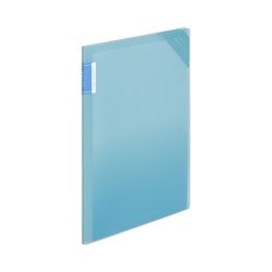 クリヤーホルダーブックモッテ　Ａ４　水色　４Ｐ