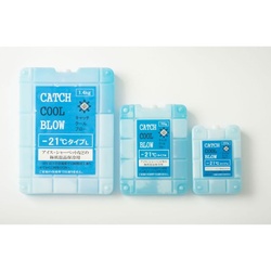 トライ・カンパニー 保冷剤 キャッチクールブロー M ブルー(温度帯：-21℃)