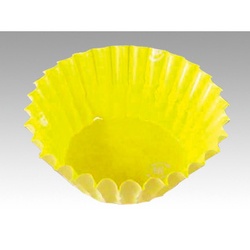 東洋アルミエコープロダクツ 紙カップ 紙ケース カラーイエロー 5F 500枚入