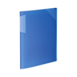 クリヤーホルダーブックノビータＡ４青１２Ｐ
