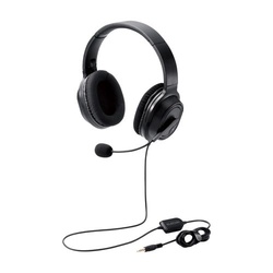 オーバーヘッド　ヘッドセット　両耳　４極／３極