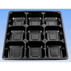 北原産業 仕出し弁当容器 中仕切75-75C-8黒