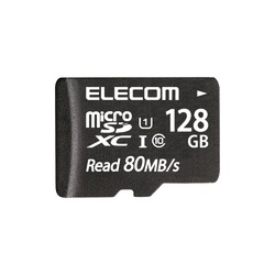 ｍｉｃｒｏＳＤＸＣカード　１２８ＧＢ　防水　黒