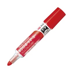 ホワイトボードマーカー　ノックル　太字丸芯　赤５本