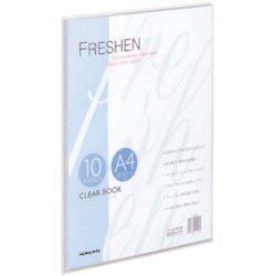 クリヤーＢフレッシェン固定式Ａ４縦１０Ｐ透明１０冊
