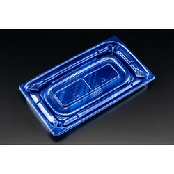 リスパック 惣菜容器 バイオカップ 優枠 20-11B ルミナスブルー 本体