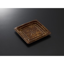 中央化学 軽食容器 CT 葵 13-13A せとBR-BK 本体