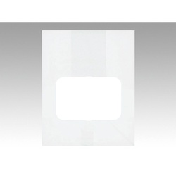 福助工業 窓付惣菜袋 ルックバッグ No.4S 白無地