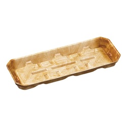 発泡トレー FU-27-10(25) しなの茶 エフピコ