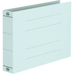 フラットファイル　厚とじ５００　Ａ４Ｅ　ブルー１冊