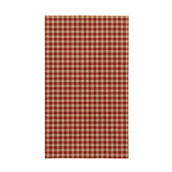 【廃番商品】紙平袋（ギンガム・赤・幅135×高230mm)