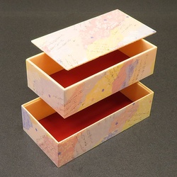 折箱 LB-N2S 長折2段重(小) 哥仙 アライ