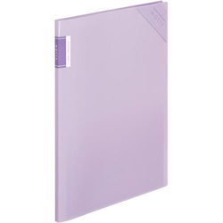 クリヤーホルダーブックモッテＡ４　紫６Ｐ
