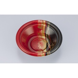 どんぶり容器 TN丸盛丼16 菱波赤本体 シーピー化成