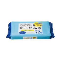 大人用ぬれタオルからだふき　７２枚入