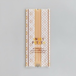 合掌袋 合掌ガゼット袋 GM(マットタイプ) No.3 スイートポテトバラ 福助工業