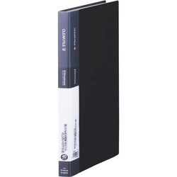 シンプリーズクリアーＦ固定式Ａ４縦４０Ｐ黒３２冊