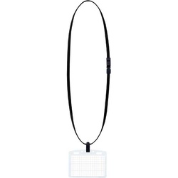 名札セット　ＰＥＴ・名刺　黒