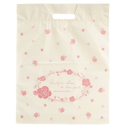 ポリ手提げ ロマンチックスイートPEバッグ-2(100枚) ヘッズ