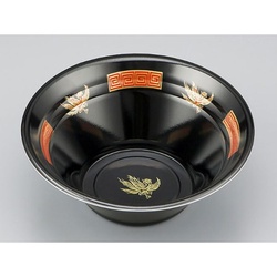 シーピー化成 麺容器 VK-760 鳳雷黒 本体