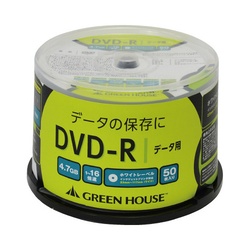 ＤＶＤ−Ｒデータ用１６倍速ＩＪ対応５０枚ＳＰ×２
