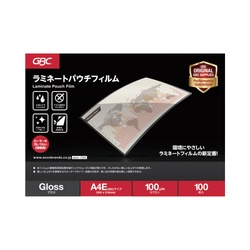 パウチフィルム１００μＡ４ヨコ　１００枚　１−４箱