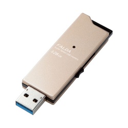 ＵＳＢ３．０対応メモリスライド式１２８ＧＢゴールド