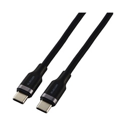 ＣｔｏＣケーブル　１００Ｗ　０．３ｍ　黒