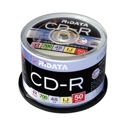 データ用ＣＤ−Ｒ５０枚スピンドル