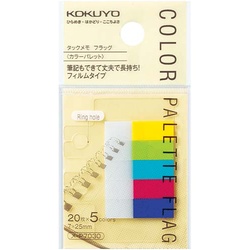 タックメモ　フラッグ　７×２５、５個