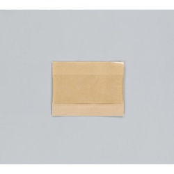 窓付ガゼット袋 パノラマパック KBB21-16 未晒無地P 福助工業