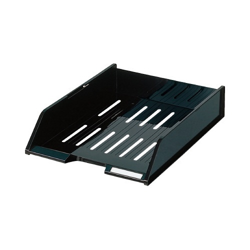 スタッキングトレー　Ａ４　タテ　黒