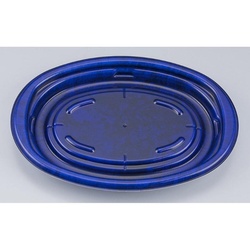 テイクアウト容器 TNハピプレ67浅 ペトラ青本体 シーピー化成