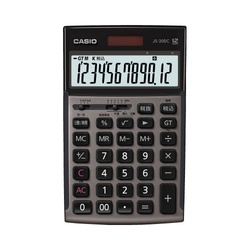 カシオ　本格実務電卓　ＪＳ−２０ＤＣ−ＧＢ−Ｎ