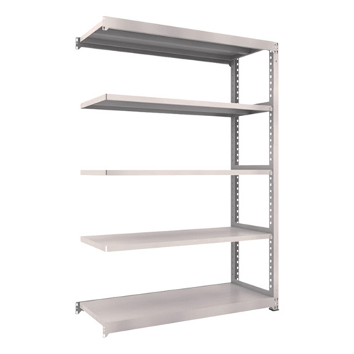 ＴＲＵＳＣＯ スチールラック Ｍ3型中量棚 1500×571×2100mm 5段 連結 ネオグレー M37565B