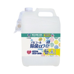 ヘルパータスケらくハピアルコール除菌詰替５Ｌ×３