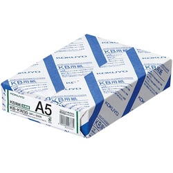 ＫＢ用紙（共用紙）　Ａ５　５００枚×１０