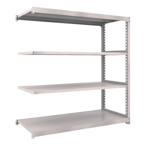 ＴＲＵＳＣＯ スチールラック Ｍ3型中量棚 1800×721×1800mm 4段 連結 ネオグレー M36674B