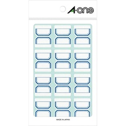 セルフインデックス　中　青　１２面　１８０片