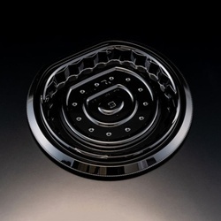 リスパック フルーツ容器 バイオ パティー 20B 黒 本体