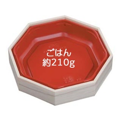 エフピコ 弁当容器 WIC-八角15 本体 香木