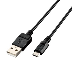 エコＵＳＢ２．０ｍｉｃｒｏＵＳＢケーブル　１．２ｍ
