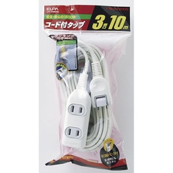 ＯＡタップ　ＬＰＴ−３１０Ｎ　２Ｐ　３個口　１０ｍ