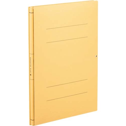 ガバットファイル（中抜き）　Ａ４縦　黄　１０冊