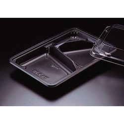 リスパック 弁当容器 バイオデリカ HA 9-3B 本体 黒