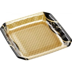 発泡トレー メガプレート24-24(30)平 波格子金 エフピコ